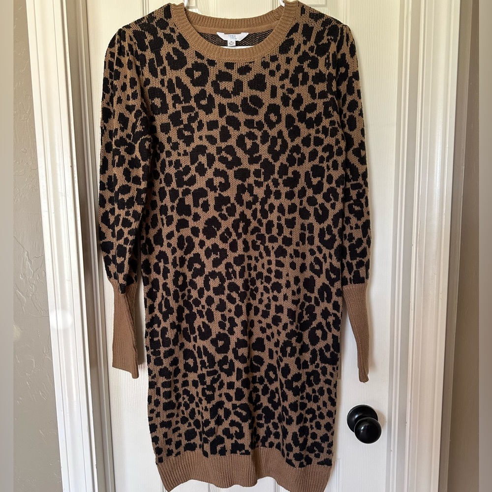 Time and Tru Leopard Dress